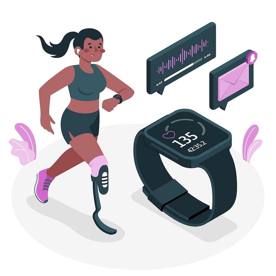 Smartwatches and their utility (Image by storyset on Freepik)
